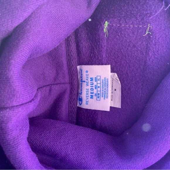 Purple Virgil Abloh figures of speech hoodie. - Picture 4 of 7